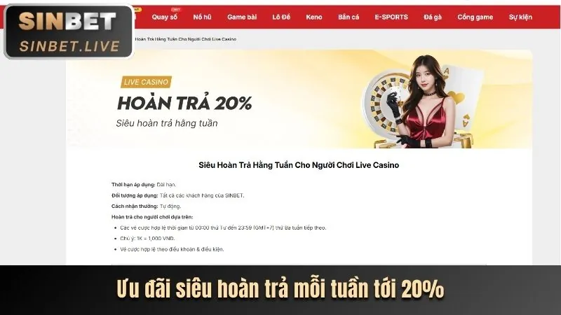 Chương trình VIP ok22
